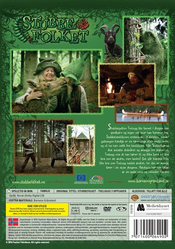Stubbefolket DVD-omslag bakside